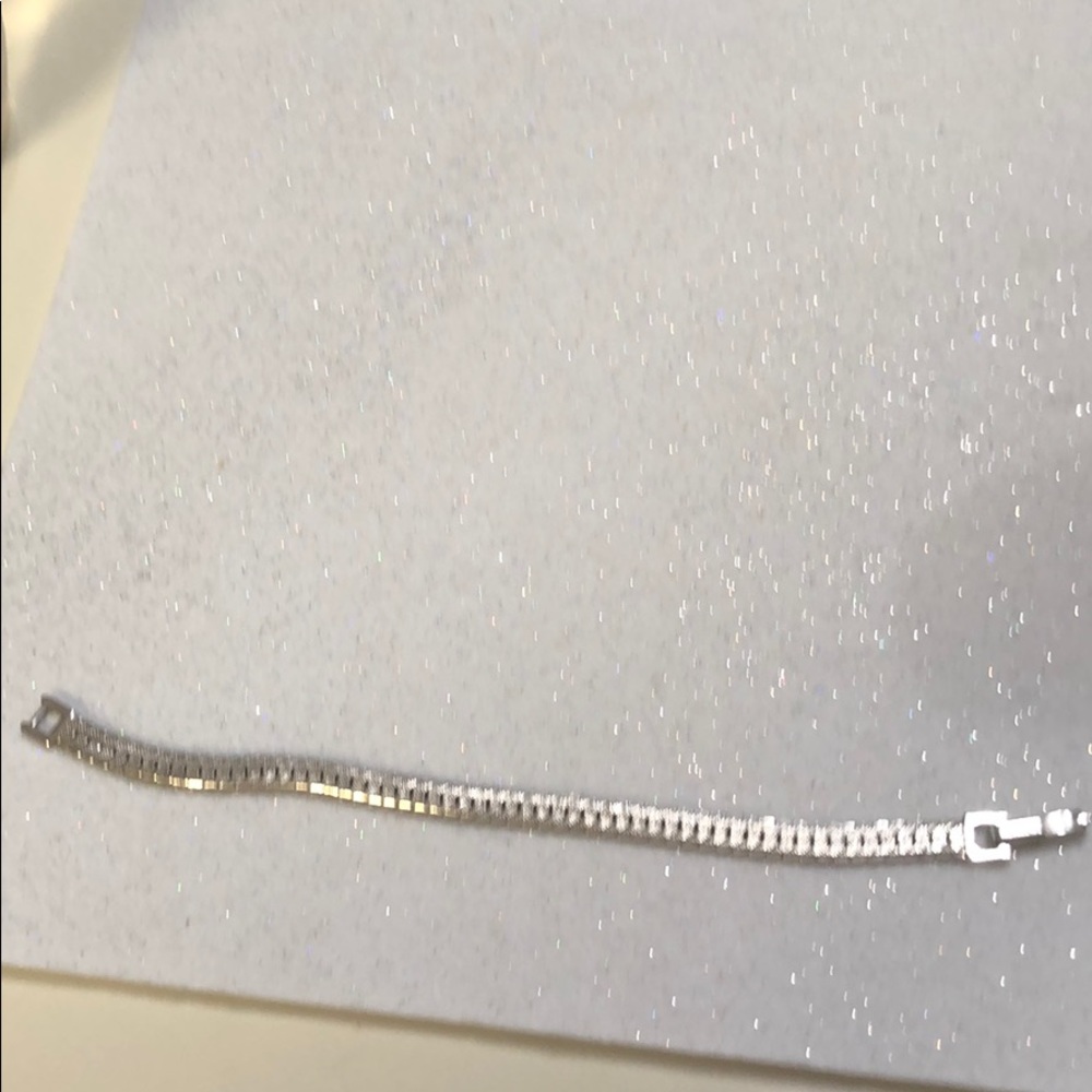A Monet vintage bracelet silver color